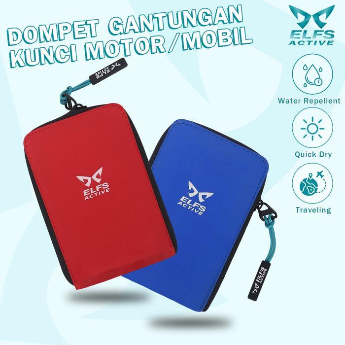 Eiger - Active Keychain Wallet Dompet Gantungan Kunci Mobil Motor