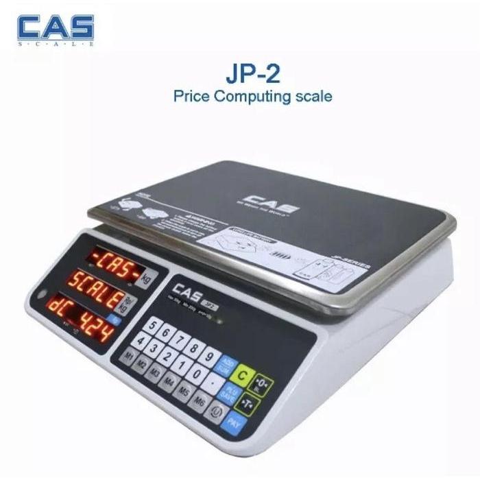 Timbangan Digital 30 Kg CAS JP-2 / Timbangan Meja Cas 30 Kg