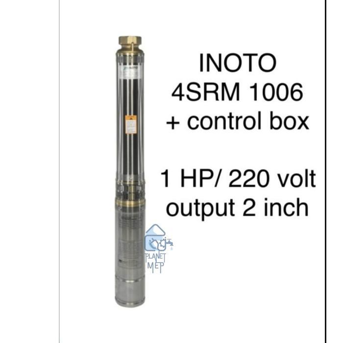/////] POMPA SUBMMERSIBLE INOTO 4 INCH 4SRM-1006 1 HP (OUT 2")