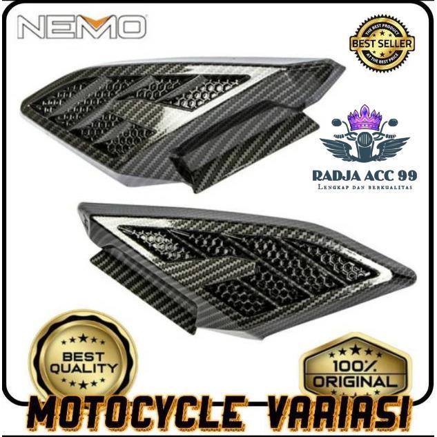 Cover body samping nmax 2020 2021 carbon nemo
