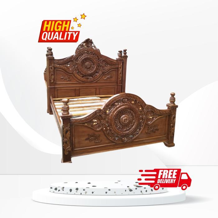 Dipan Kayu Jati 180X200 Anoman