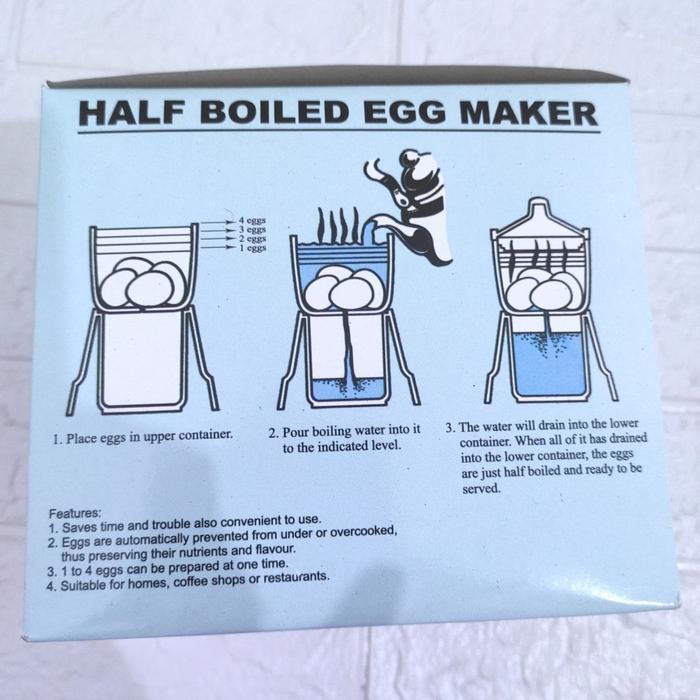 JahWa- Alat Pembuat Telur Setengah Matang