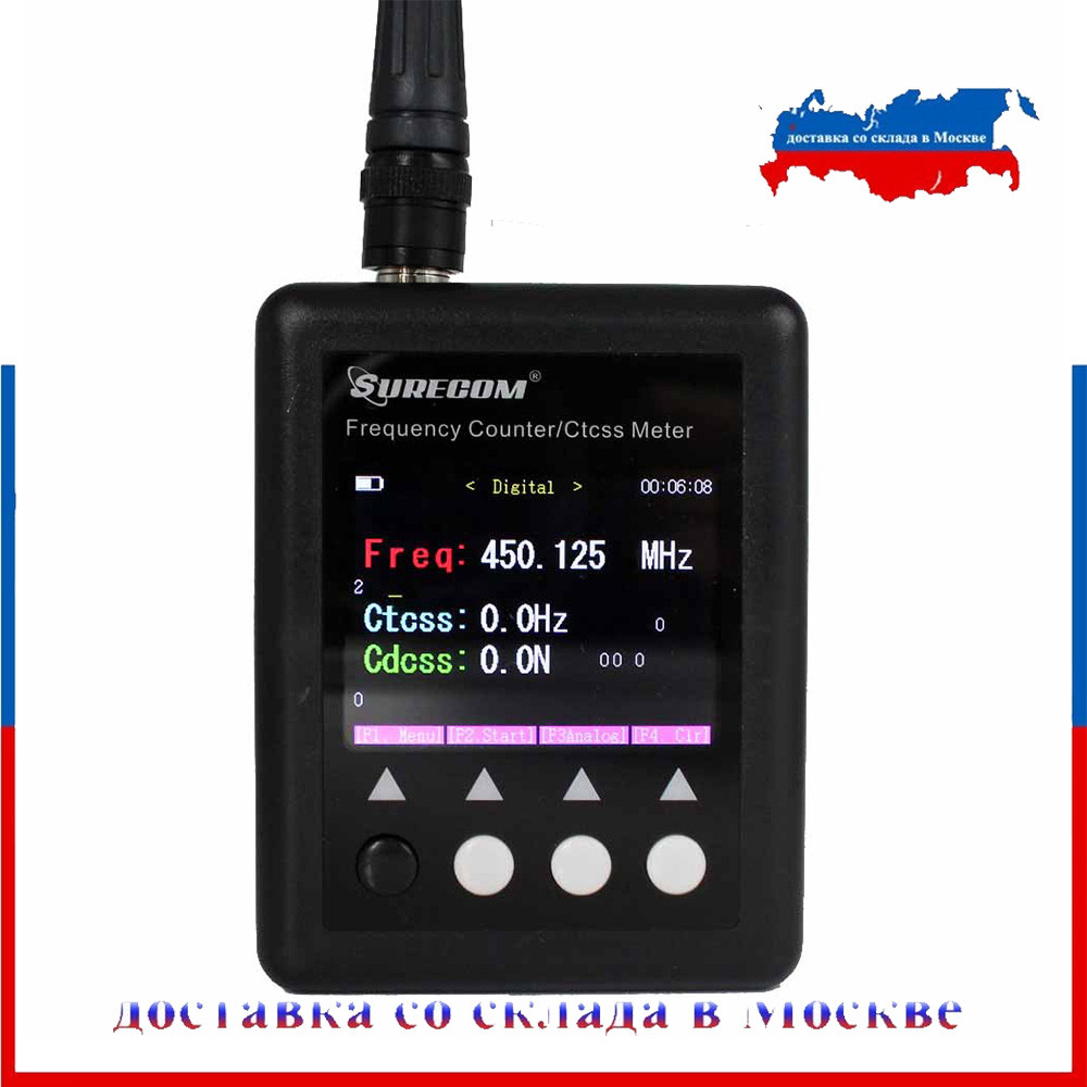 Frequency meter SURECOM  SF-401 plus Frequency Counter 27Mhz-3000Mhz