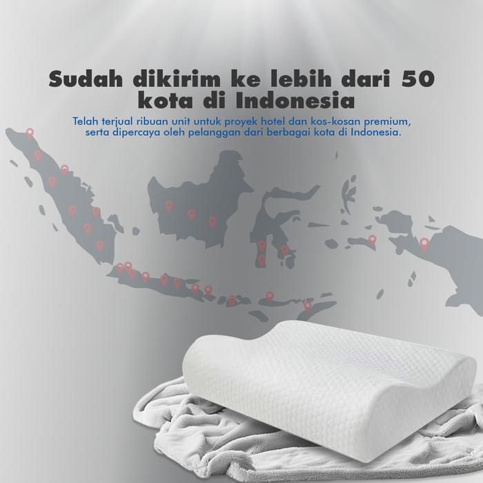 Bantal Tidur Kesehatan Memory Foam Dream Care - Therapy Pillow Original