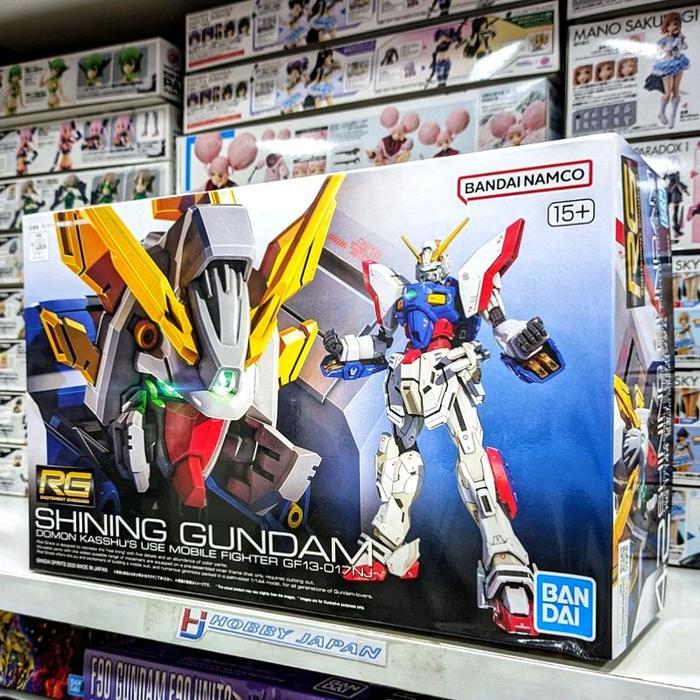 RG SHINING GUNDAM BANDAI MODEL KIT