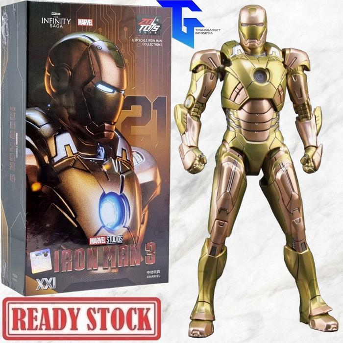 ZD TOYS Iron Man 3 MK21 Midas 1/10 Marvel Studios The Infinity Saga IronMan Mark 21 XXI Action