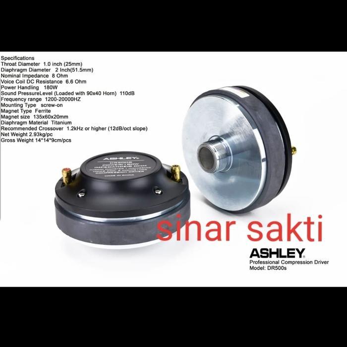 Driver Tweeter Ashley Dr500S/Dr 500S Originalsale