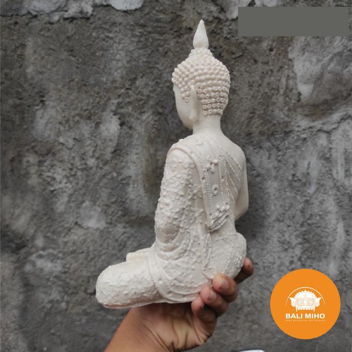 Patung Buddha 30 Cm/Patung Budha Kepala Runcing/Patung Buddha Thailand