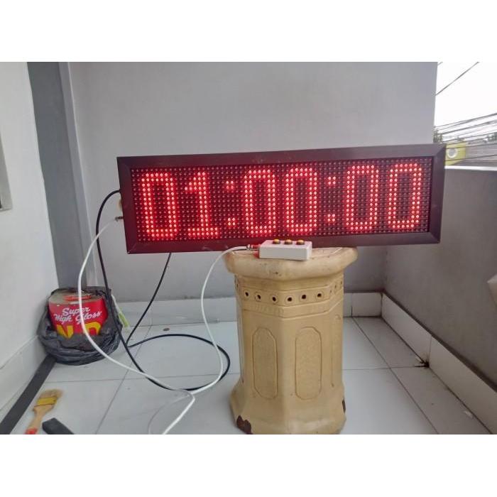 modul controller display timer stopwatch counter down panel p10 kode 70