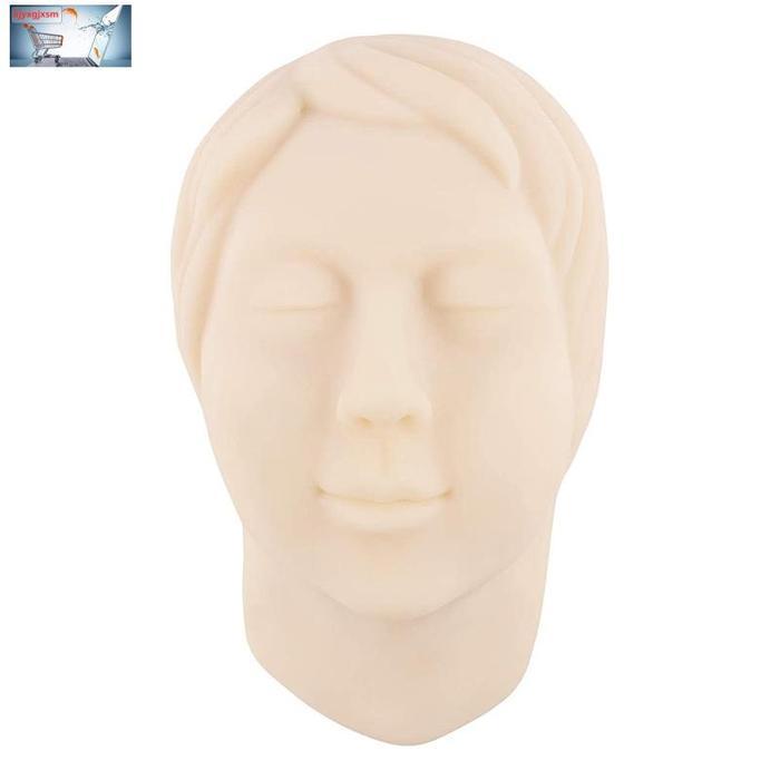 Manekin Kepala El Bahan Silikon Untuk Latihan Mengajar