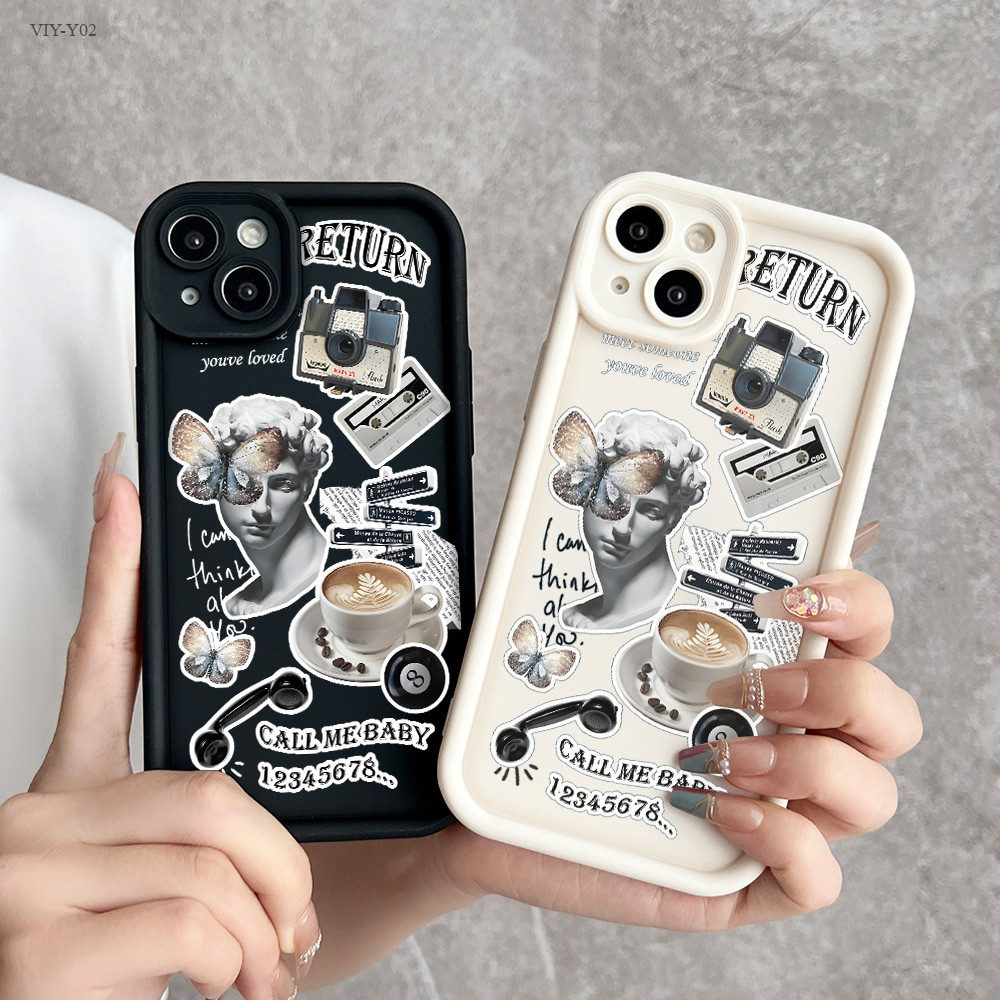 Casing Hp Untuk VIVO 21D Y19S Y28 Y21 Y21S Y21T Y21A Y33S Y33T Y29 Y50 Y30 Y30i Y35 Y18 Y81 Y83 Y100
