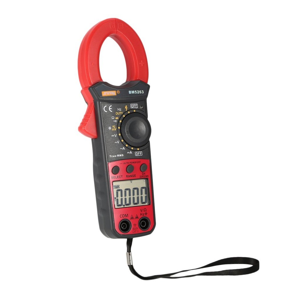SZBJ BM5263 Digital Clamp Meter High Precision AC DC Digital Clamp Meter Digital Display AC DC Clamp
