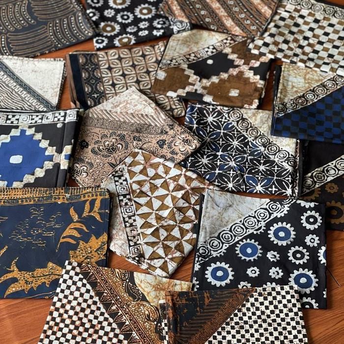 Udeng Batik Lembaran Semi Tulis