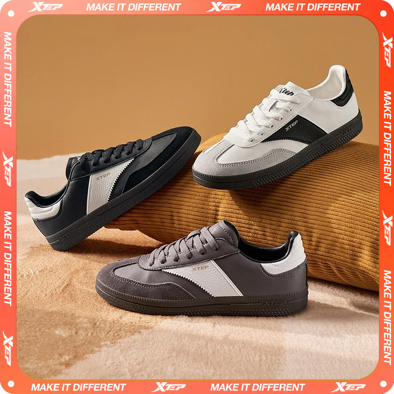 Xtep Gat SkateboardingShoes For Men 2025 Spring Stability Comfortable Sports Shoes Classics Street