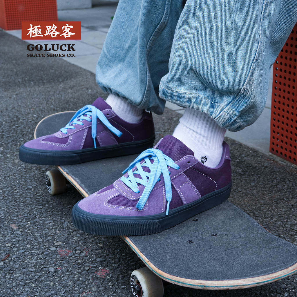 Goluck Unisex Casual Shoes Pro Vulc Skate Shoes Men Women Durable Suede And Canvas Walking Sneakers