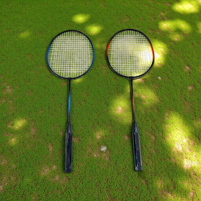 [Voucher] Raket Badminton Bulutangkis Set isi 2 Plus Kok dan Cover untuk Anak-Anak atau Pemula