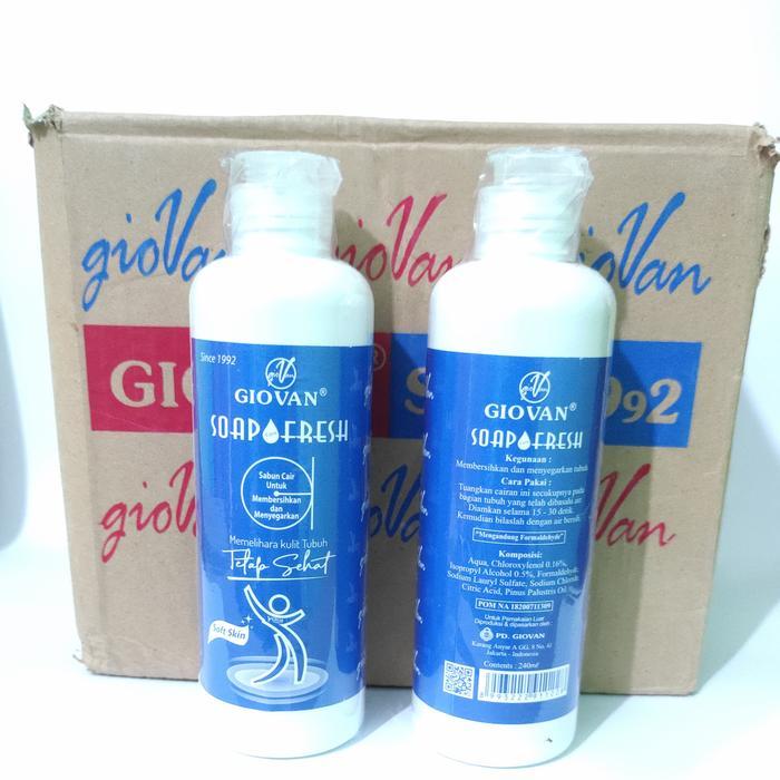 Giovan 240 ml Sabun Bayi Giovan Soap Fresh Anti Septik Biang Keringat