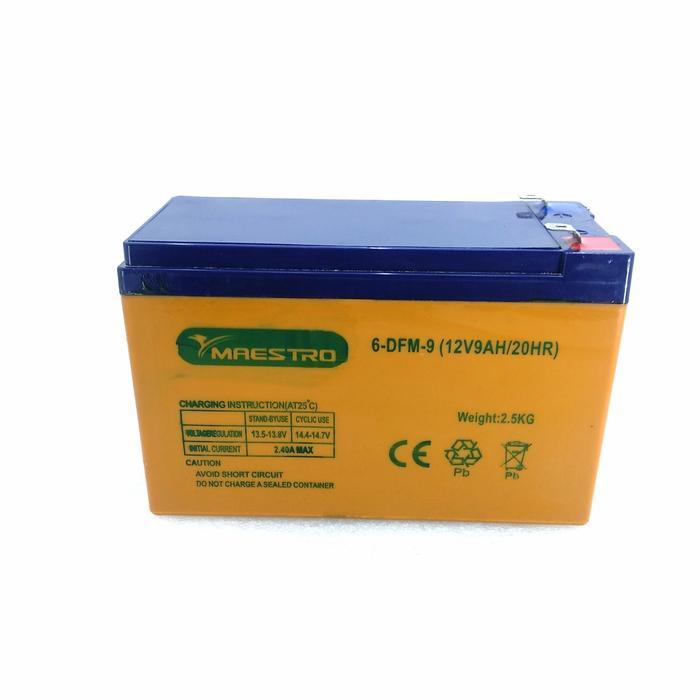 aki kering 9 ah sprayer elektrik / aki UPS