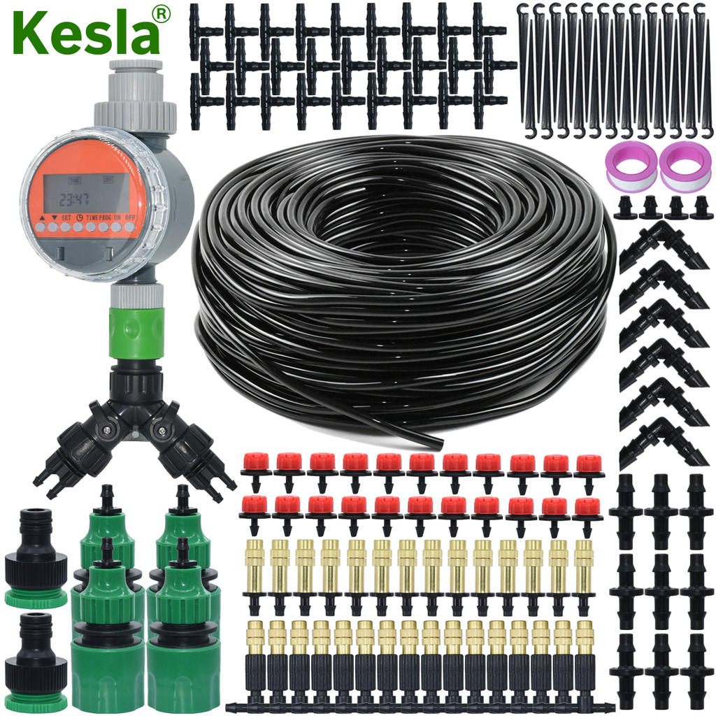KESLA 5-50M Garden Micro Drip Irrigation Automatic Watering System