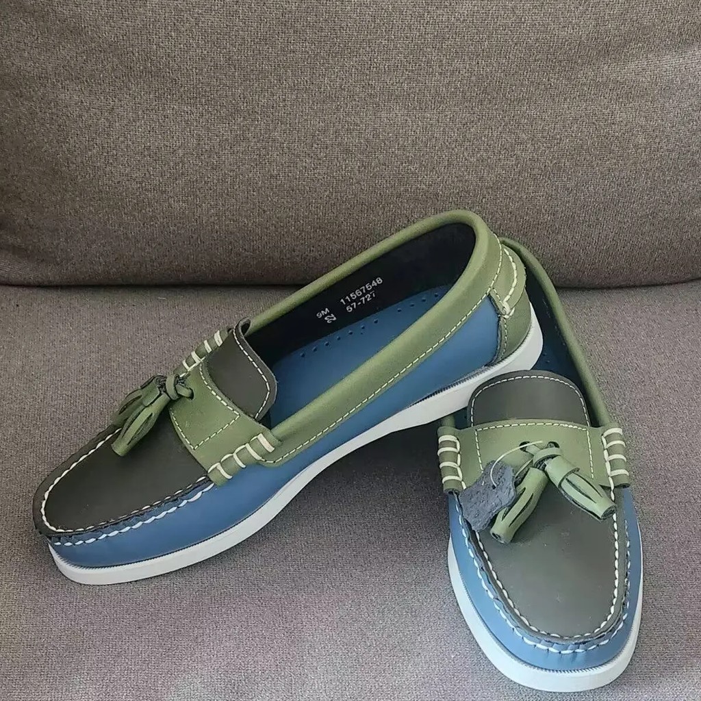 Genuine Leather Classic Boat Shoes Mocassins Shoes Handmade Shoes Mens Casual Loafers Non-Slip