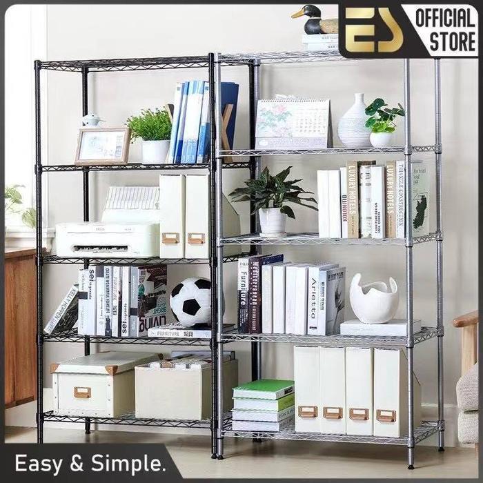 Es Rak Tingkat Serbaguna Rak 5 Susun Rak Penyimpanan Rak Susun Dapur