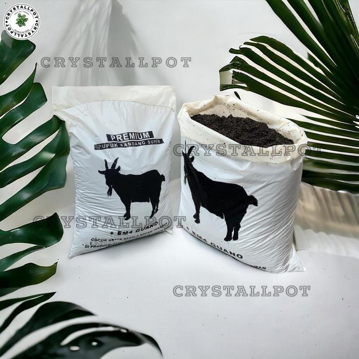 Mantabetul Pupuk Kandang Super Kambing Em4 Intan Makmur 9-10 Kg - Pupuk Kambing Organik - Tanaman,