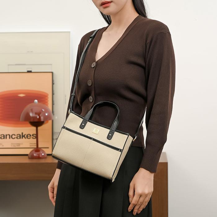 l670- Tas Wanita Les Catino Erni Pique Satchel