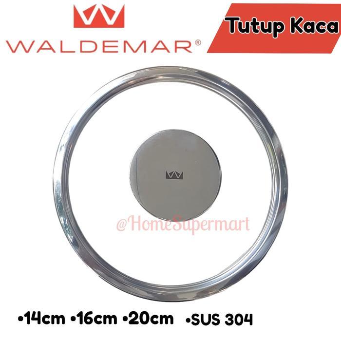 Tutup Kaca Panci 20 cm Bima Waldemar Stainless Steel 14 cm SUS 304