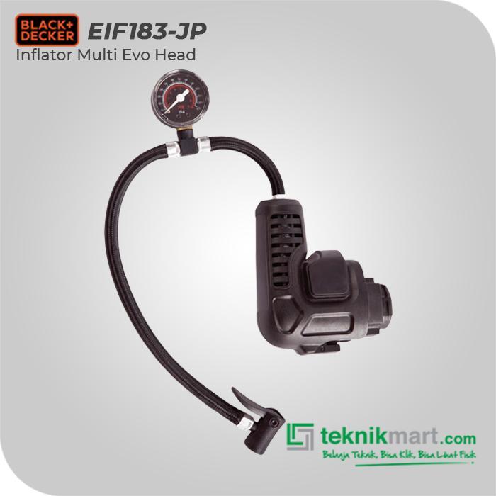 Black And Decker Eif183-Jp Inflator Multi Evo Head-Spesial Promo