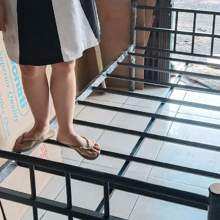 Ranjang Single Ranjang Besi Single Ranjang Ukuran 90 Kuat Murah