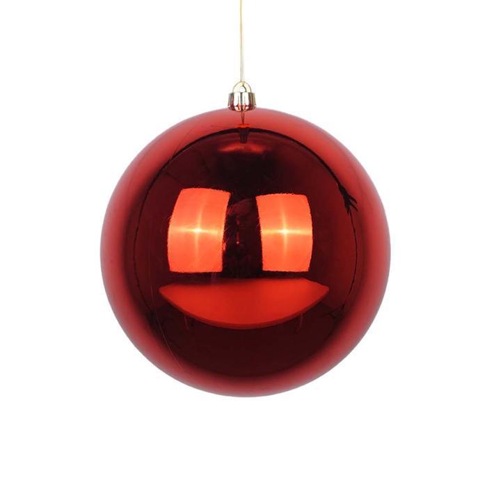 ~~~~~] Hiasan Bola Natal Glossy 25Cm Akesories Natal Bola Besar/Dekorasi Natal /Bola Natal Jumbo