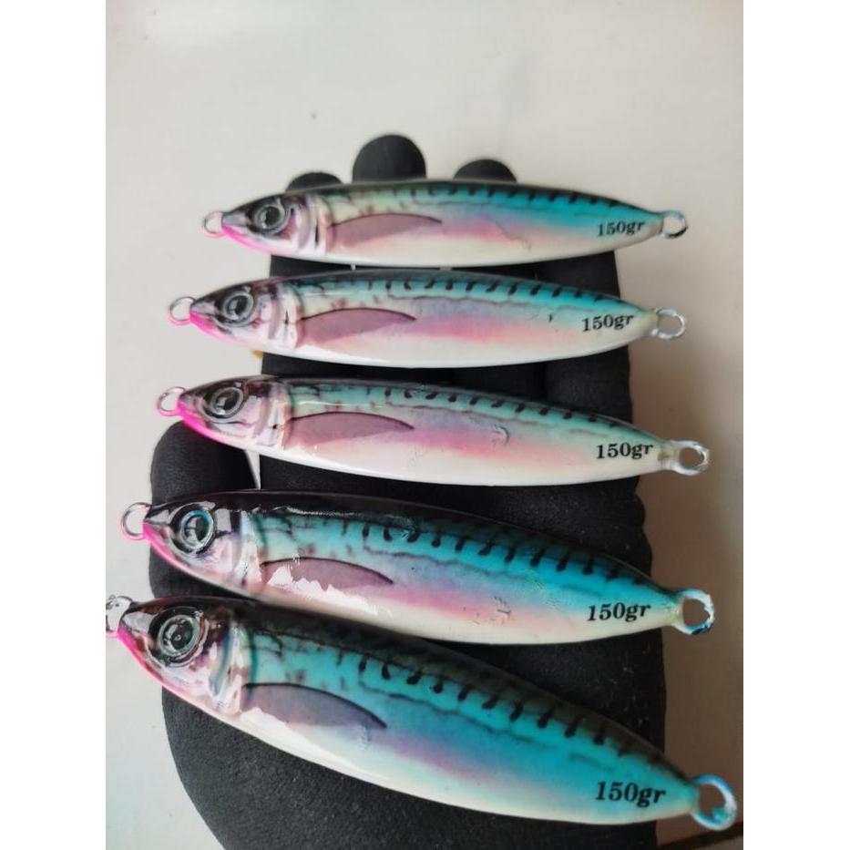 wkgw- Metal Jig Coult Sniper Kller 3D Decal 30-40-60-80-100-150 Gram Lure