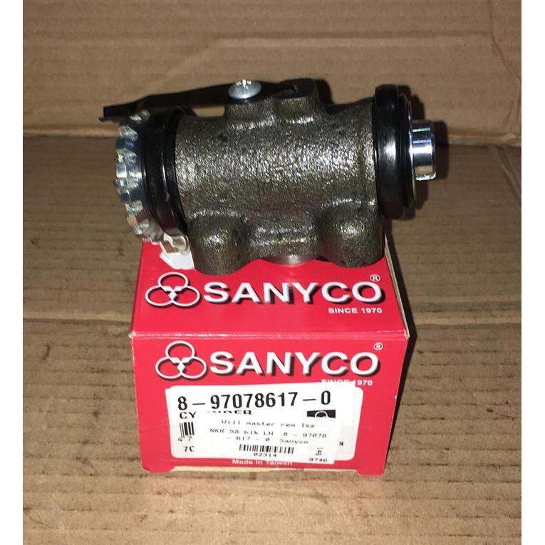 Will master rem Isuzu NKR 58 blk LH 8-97078-617-0 Sanyco 02314