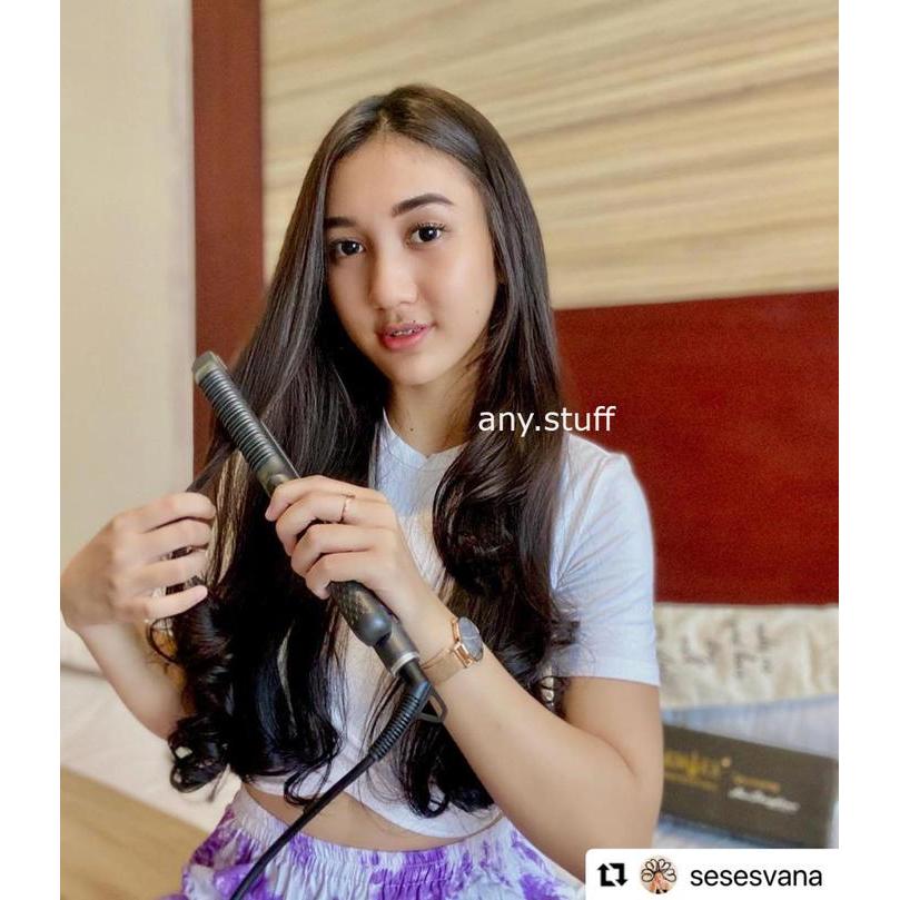 Catokan Rambut Amara Type Am-9299B Catokan Rambut Amara 2 In 1 Lurus Curly Catokan Pelurus Rambut