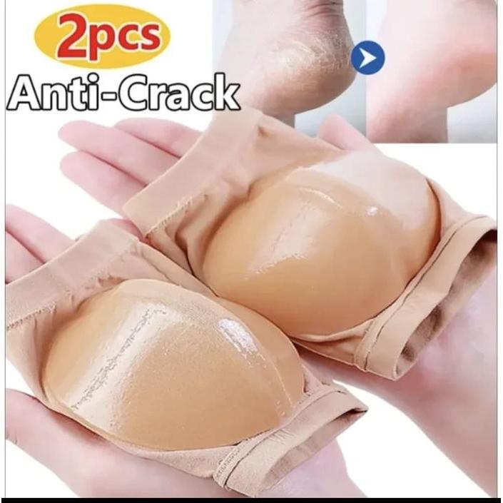 gzmu- Pelindung Tumit Bantalan Kaki Tumit Insole Gel Silicon Sepatu Tumit 01