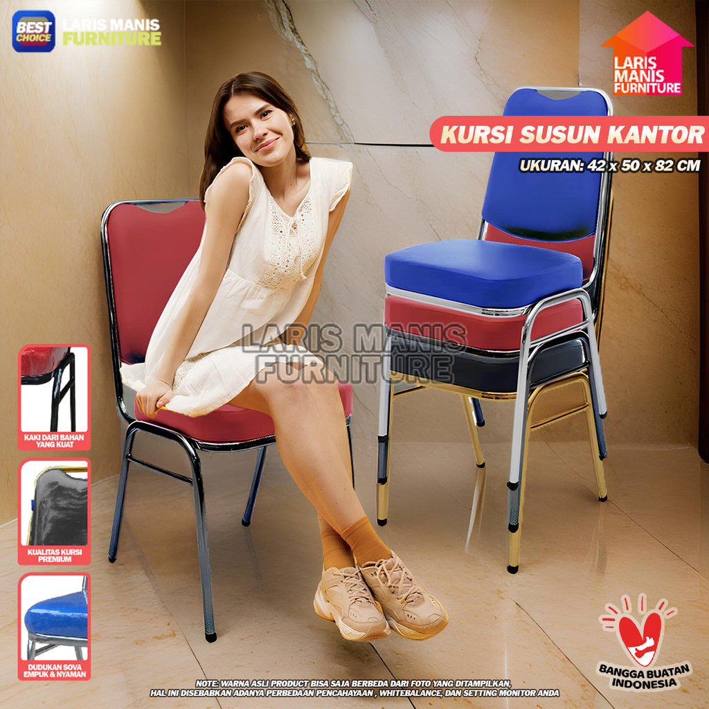 KURSI SUSUN KANTOR KURSI PESTA KURSI KANTOR KURSI SUSUN STAINLESS KURSI SUSUN BESI KURSI MURAH