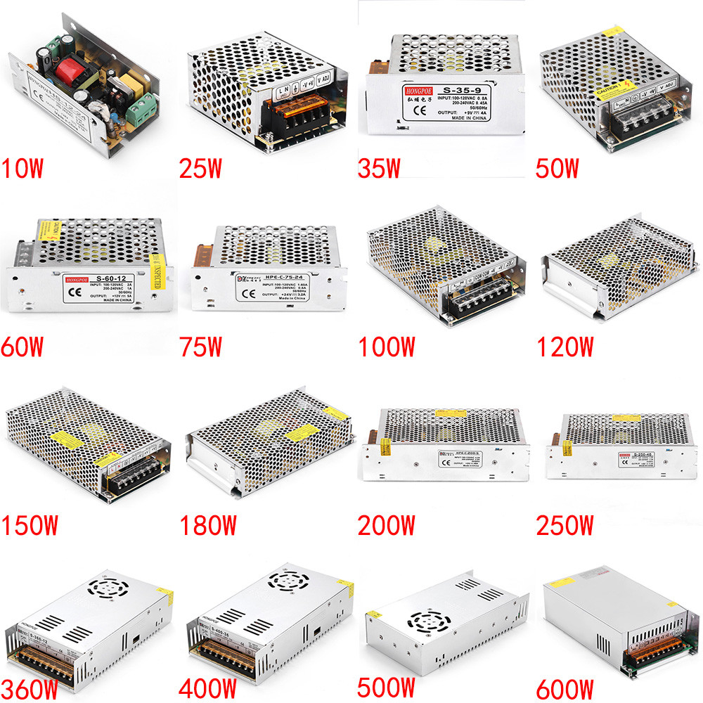 5V 12V 24V 36V Power Supply SMPS 5 12 24 36 V AC-DC 220V TO 5V 12V