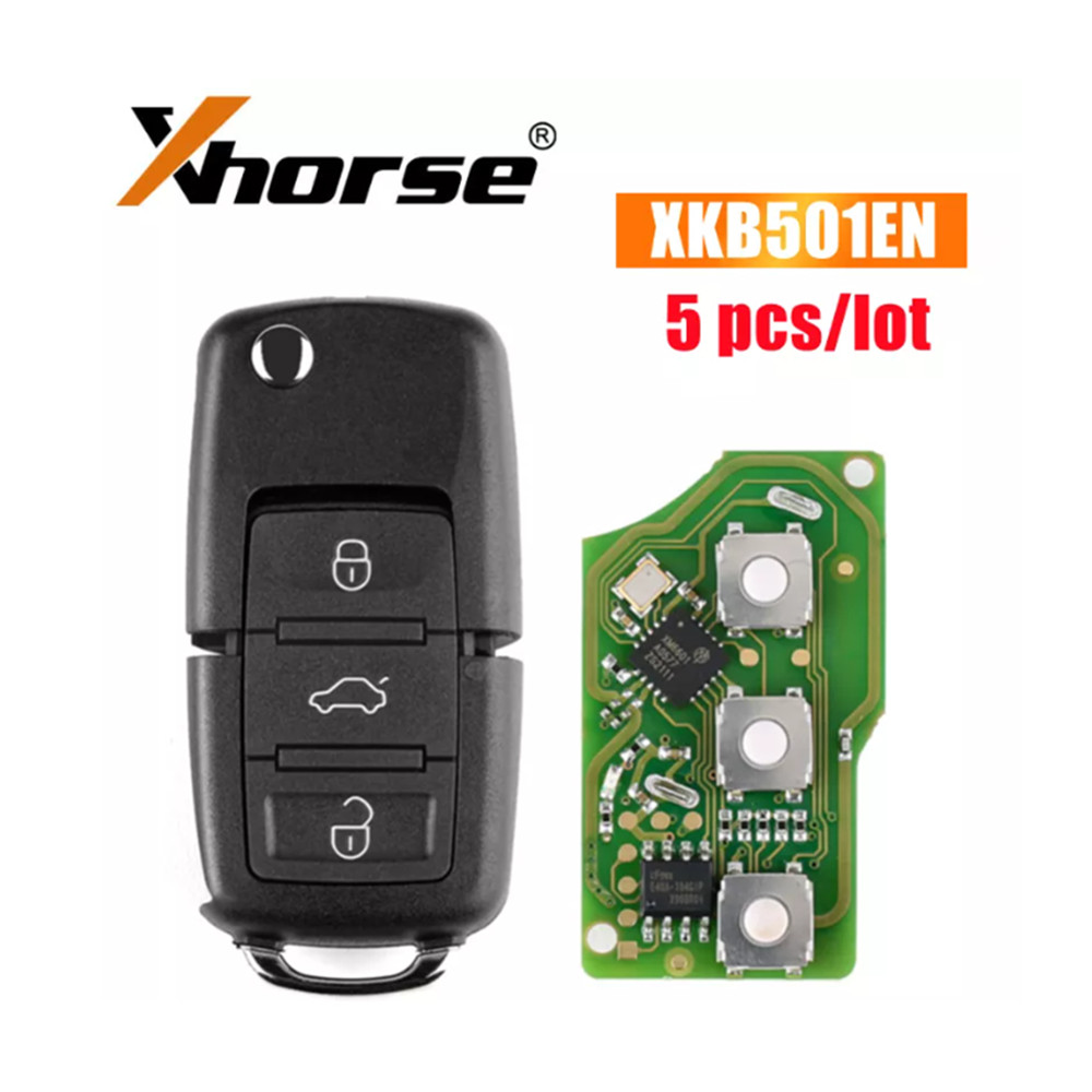 5pcs / lot Xhorse VVDI2 for VW B5 Universal Wire Remote Car Key