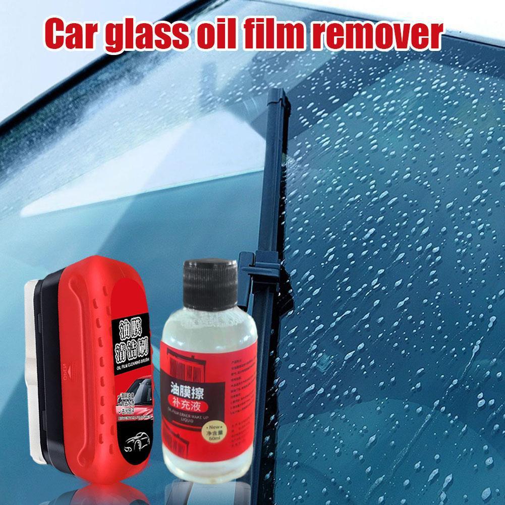 Car Glass Glossy Mouse Powerful Car Windshield Cleaner Oil Film Remover Car Window Glass Cleaner