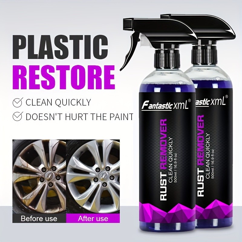 Iron Powder Remover 500Ml Rust Removal Iron Filings Oxide Layer Wheel Hub Car Paint Anti-Rust