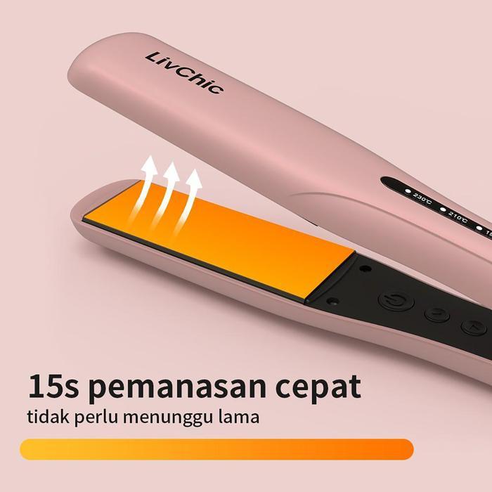ks85- Livchic Rambut Ls304 65 Watts Hair Straightener Generalan Pelurus Rambut Hair