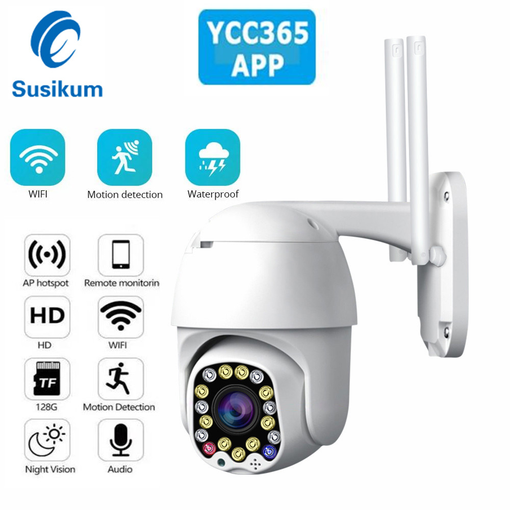 Ycc365 Plus 1080P Wifi Ip Camera Outdoor Surveillance Wireless Camera Audio Security Cctv Wifi