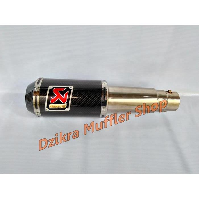 Knalpot Akrapovic gp m1 carbon silencer only