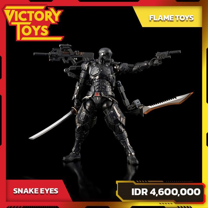 G.I.JOE HITO KARA KURI SNAKE EYES By Flame Toys