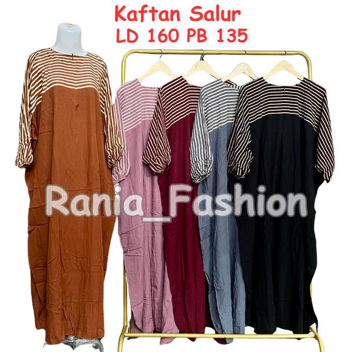 Daster Rania Fashion Motif Kaftan Terbaru