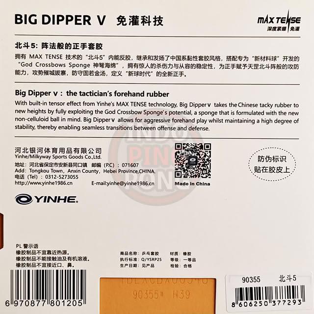 STOK TERBATAS  YINHE BIG DIPPER V 2.2 H37 H38 H39 H40 H41 90355 5 TERJANGKAU