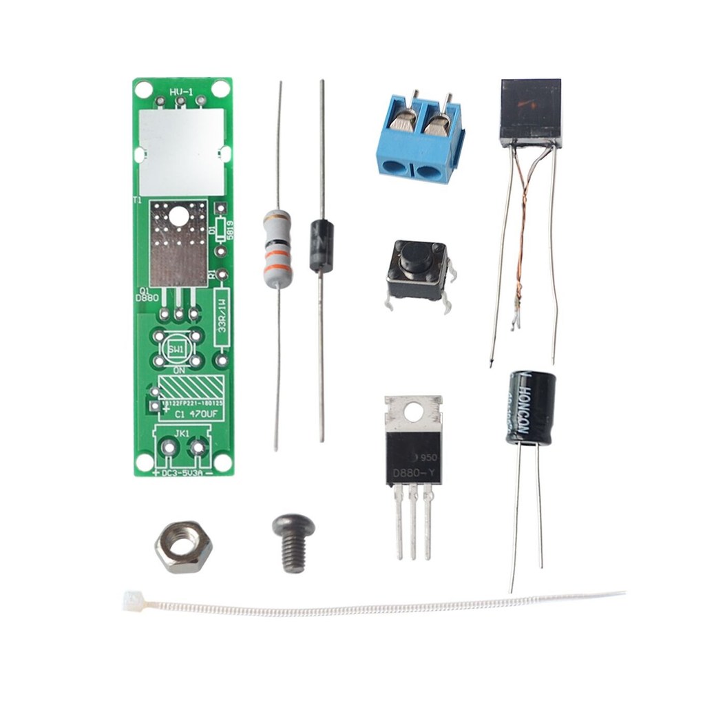 Hv-1 High Voltage Igniter Diy Kit Arc Ignition Parts Diy Kit Arc Generator Arc Cigarette Igniter