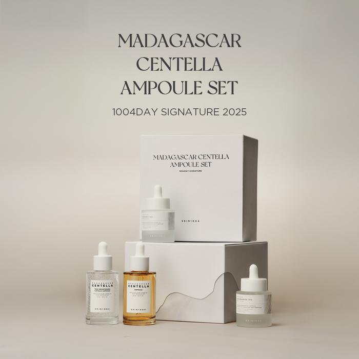 SKIN1004 Madagascar Centella Ampoule Set - 1004DAY SIGNATURE (2025)