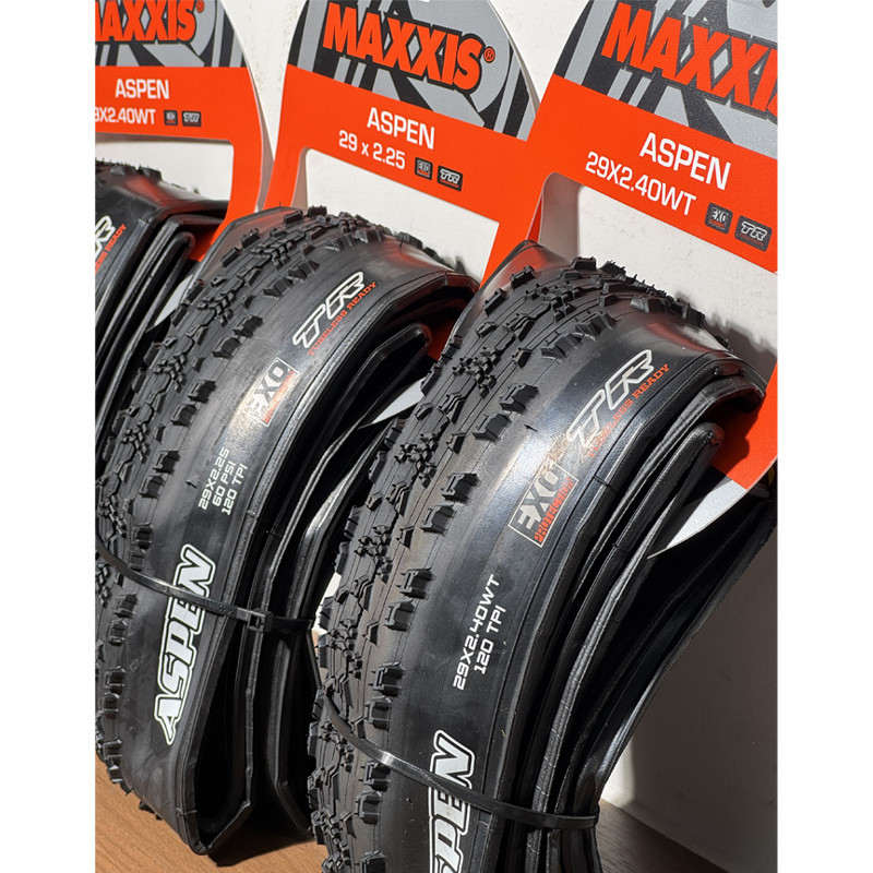 Maxxis Aspen 29 inch Tubeless Tire 29X2.40 29X2.25 120tpi 50/60psi XC Cross Country Mountain folding