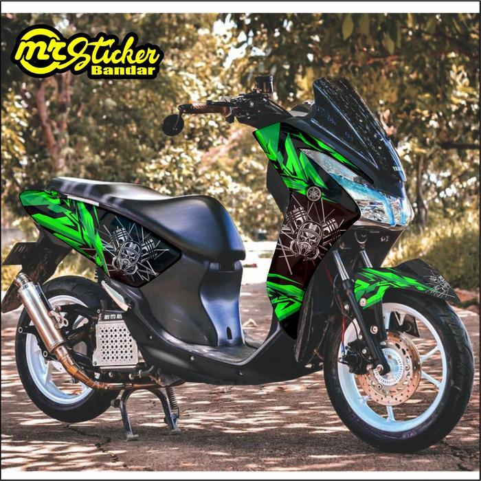 DECAL LEXI SUPERMOTO DECAL STICKER YAMAHA LEXI FULLBODY DEKAL STIKER YAMAHA LEXI DEKAL LEXI SUPER